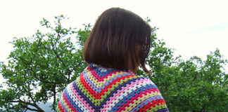 Granny Stripes Shawl