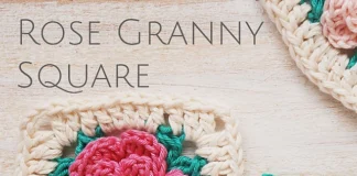 Rose Granny Square