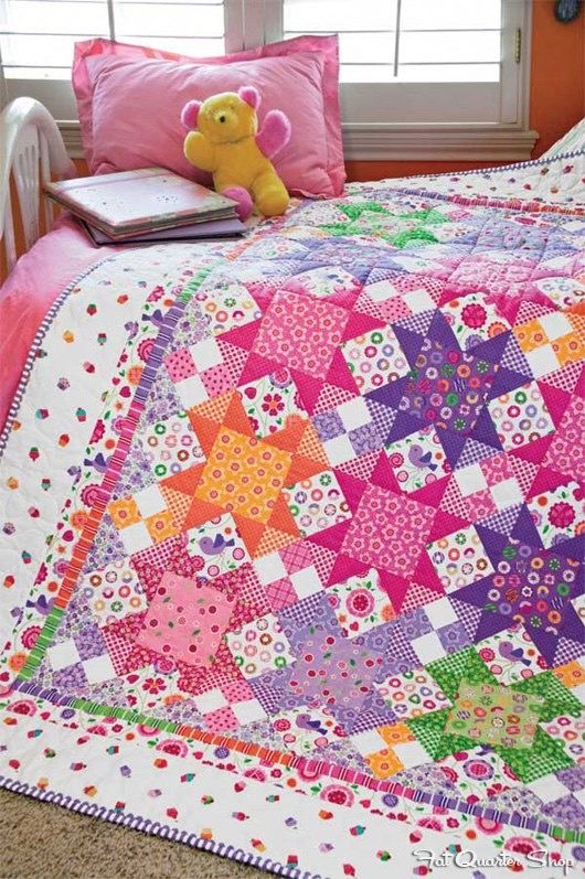 How to make your first Baby Quilt - crafts.alldaycrochet
