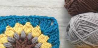 Sunflower Lovers Granny Square