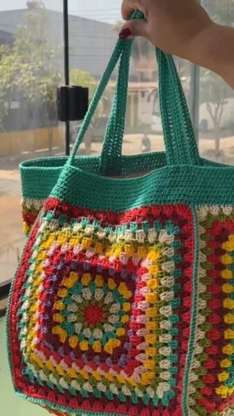 Crochet Bag - crafts.alldaycrochet