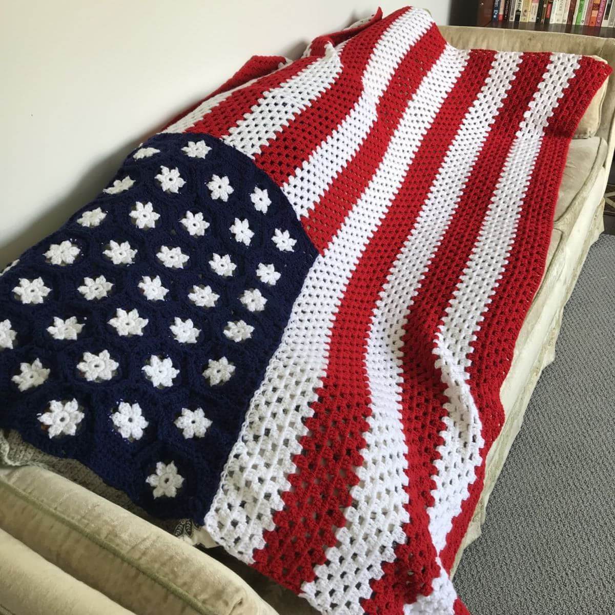 American Flag Blanket