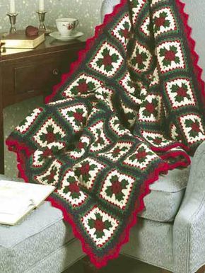 Christmas Granny Afghan