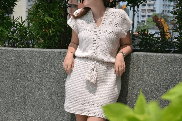 Pretty Spring Dress Crochet Pattern