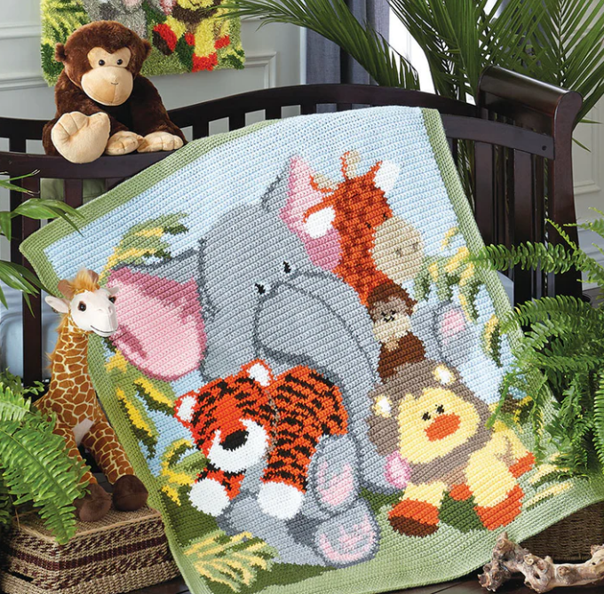Jungle Love Blanket Pattern