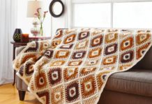 Dazzler Diamond Afghan Pattern