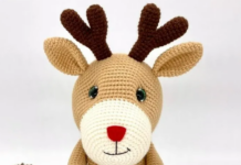 Free Crochet Reindeer Pattern