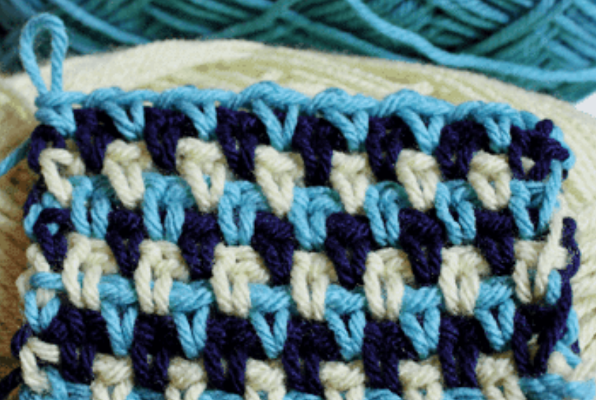 How to Do the Sand Stitch in Crochet - crafts.alldaycrochet