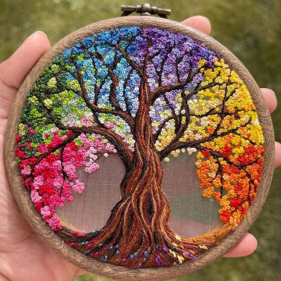 Tree Embroidery