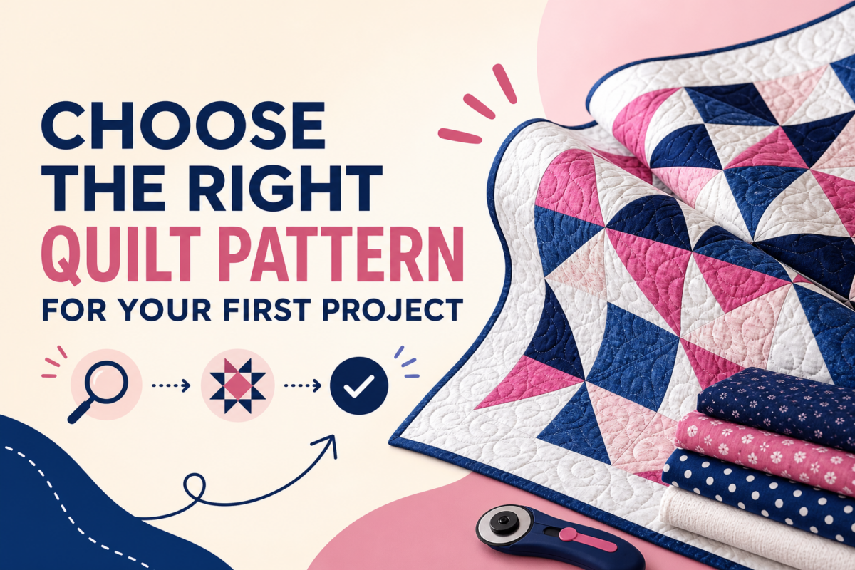 How to Choose the Right Quilt Pattern for Your First Project: A Practical Beginner’s Guide