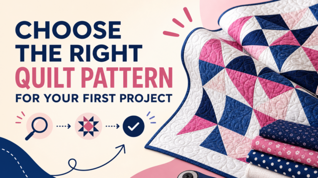 How to Choose the Right Quilt Pattern for Your First Project: A Practical Beginner’s Guide