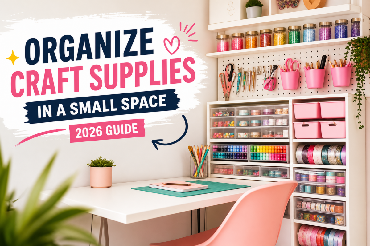 How to Organize Craft Supplies in a Small Space (2026 Guide)